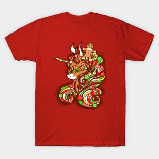 Gingerbread Unicorn T-Shirt